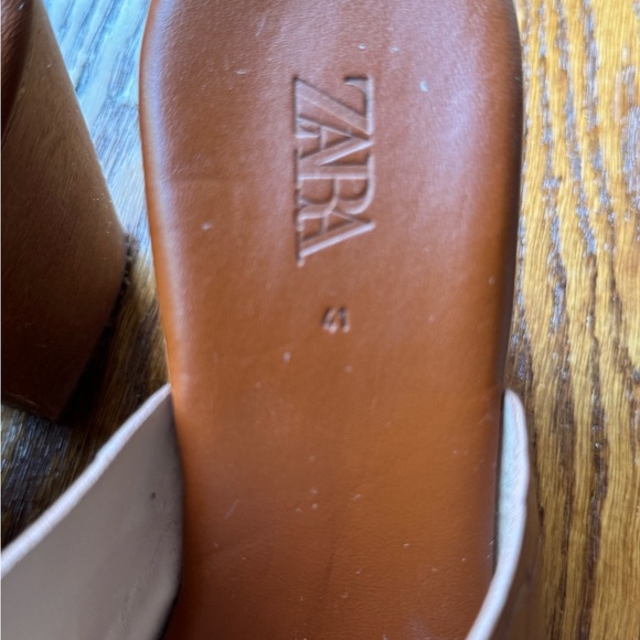 Zara Croc Brown Platform - Picture 5 of 8